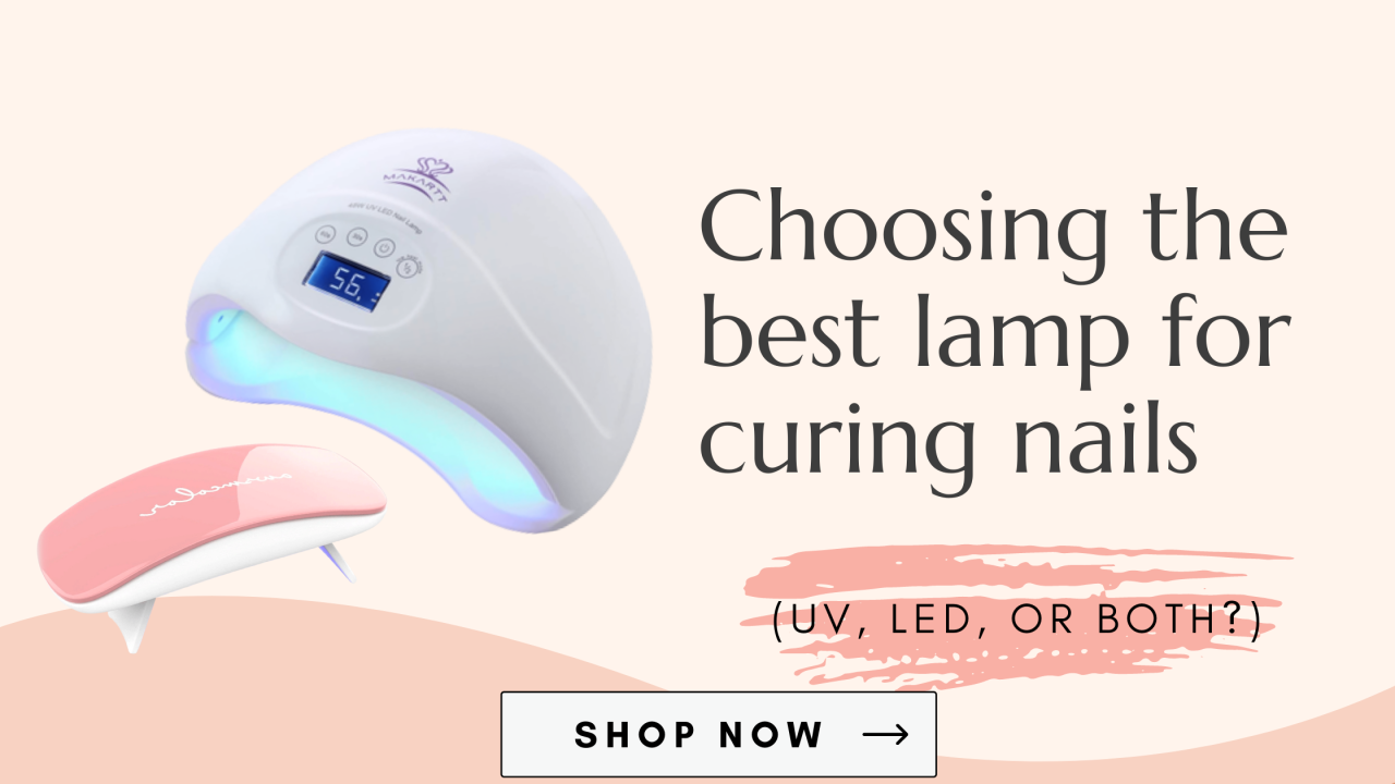 Gel Polish Set with LED Lamp | Groupon Goods