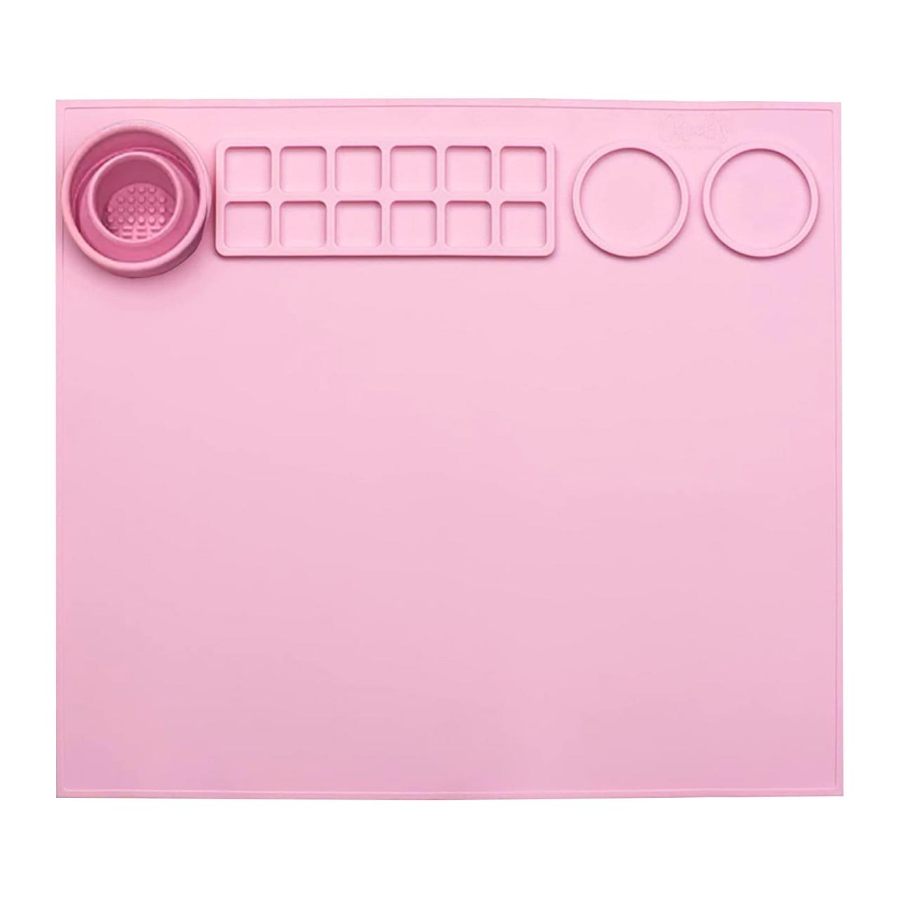 SKDOGDT Silicone Craft Mat - Silicone Painting Art Mat with Dividers ...