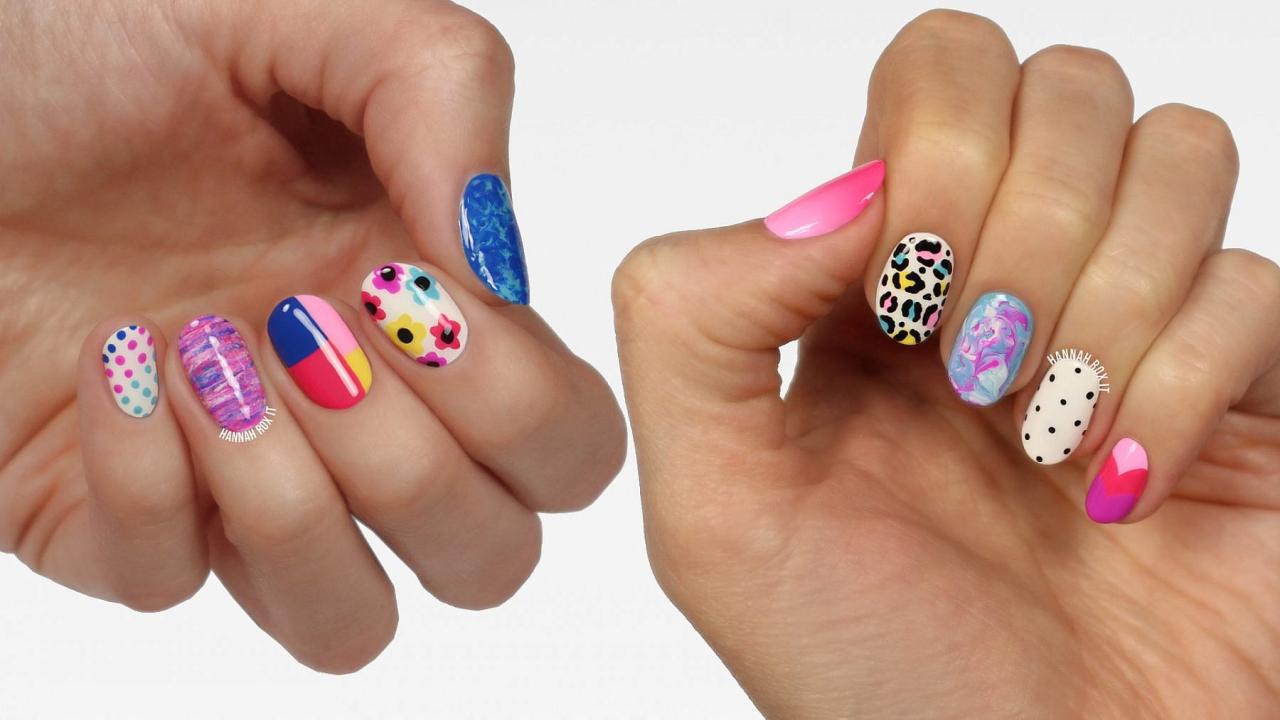 46pcs/set Nail Art Kit | Nail Design Kit with Brushes Dotting Pen ...