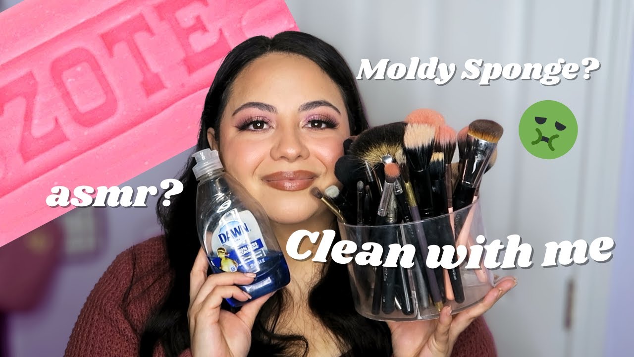 How to Clean the Brush - Professionals Line for Make-up Artists - - YouTube