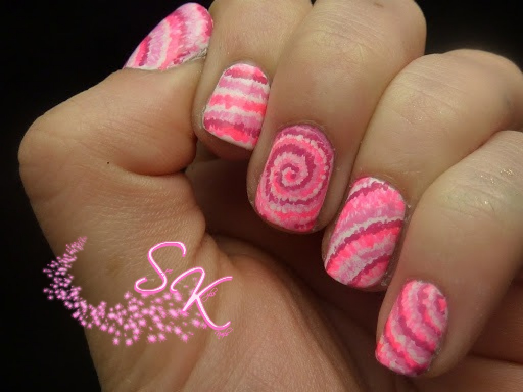 SparKylie Nails: Tie-Dye Effect Nail Art (Freestyle Weekend) SparKylie Nails: Tie-Dye Effect Nail Art (Freestyle Weekend)