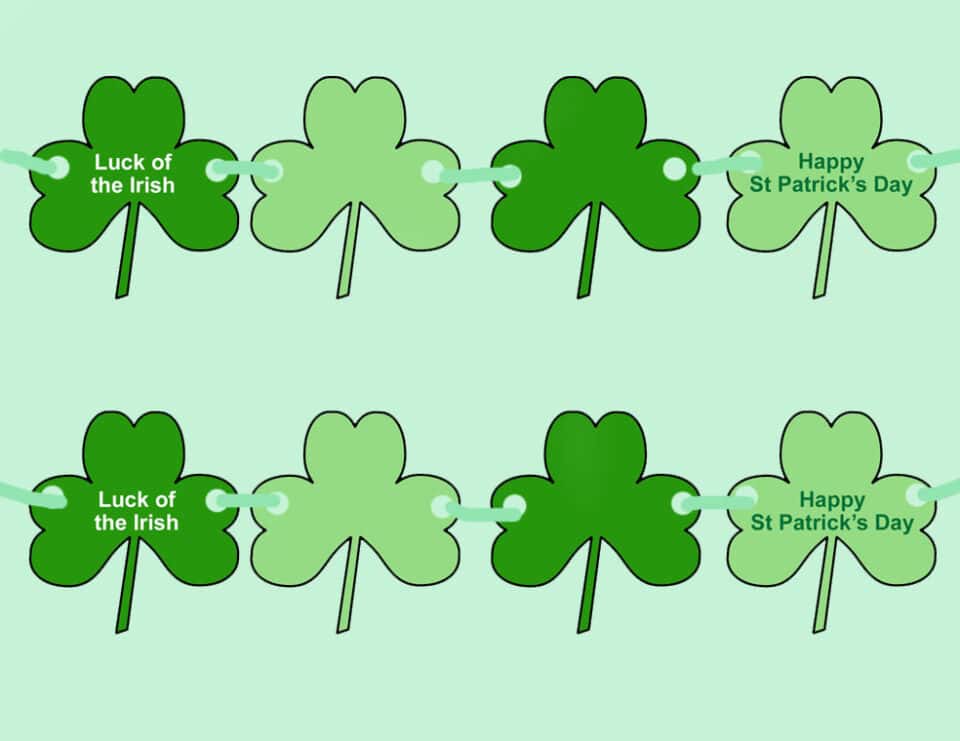 St Patrick's Day Shamrock Patterns Graphic by Green Pilot · Creative ...